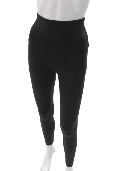 Strut This Womens Ankle Leggings Black Polyester Athleisure Size XS