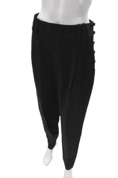 3.1 Phillip Lim Womens Dress Pants Black Solid Button Size 6