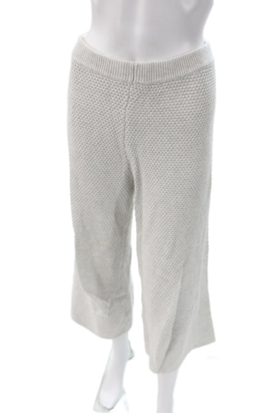 FP Beach Womens Cropped Gray Cotton Pants Size XS