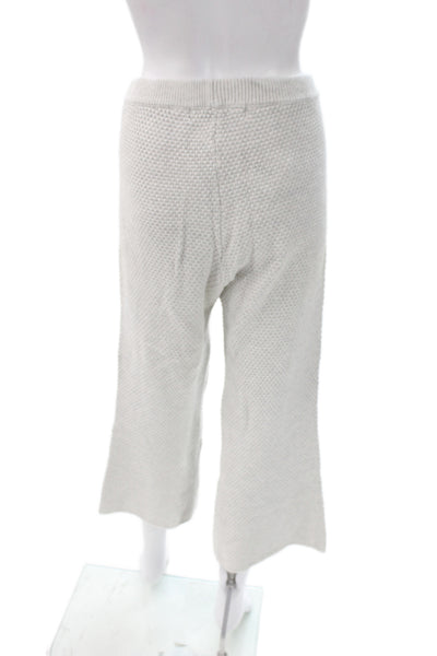 FP Beach Womens Cropped Gray Cotton Pants Size XS