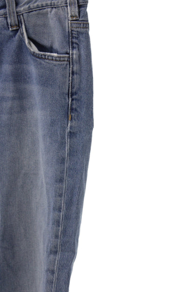& Other Stories Women Blue Straight Jeans Button Size 25