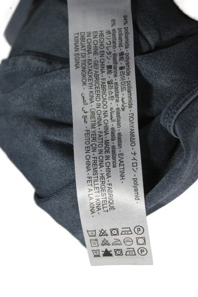 Zara Womens Gray Bodycon Mock Neck Sleeveless Knee Length Dress Size XS