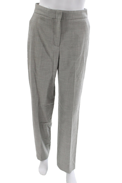 Zara Womens Dress Pants Gray Button Closure Business Size XS