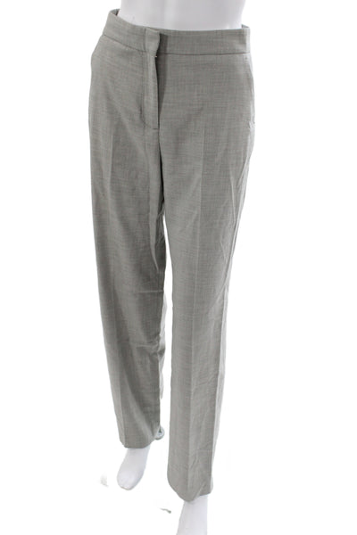 Zara Womens Dress Pants Gray Button Closure Business Size XS