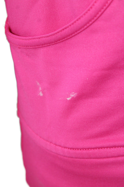 Lululemon Womens Nylon Spandex Track Jacket Hot Pink Size S