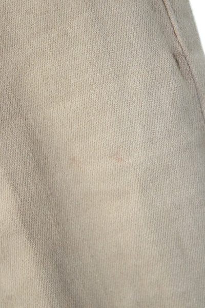 L'Agence Women Skinny Jeans Beige Cotton Button Size 24