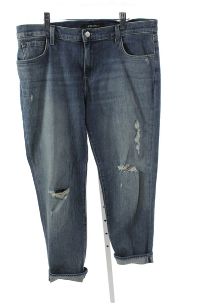 J Brand Womens Boyfriend Jeans Blue Size 29