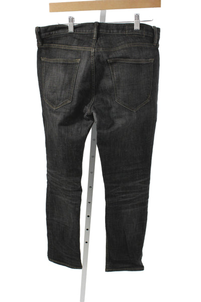 Banana Republic Mens Skinny Black Cotton Jeans Size 31