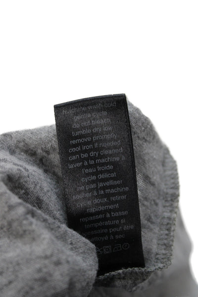 John Varvatos Star USA Men Basic Gray Tee Short Sleeve Size M