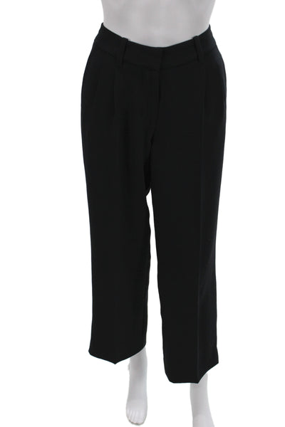 Aritzia Womens Dress Pants Black 30 Inseam Zip Closure Size 0