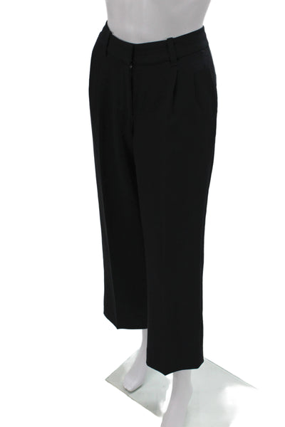 Aritzia Womens Dress Pants Black 30 Inseam Zip Closure Size 0