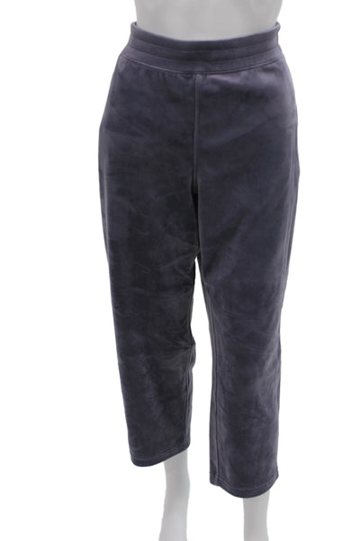 Lululemon Womens Velour Sweatpants Purple Pull On Size 14