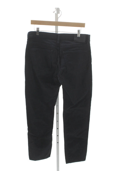Mott and Bow Mens Black Straight Cotton Jeans Size 32