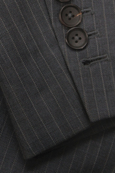 Alton Lane Mens Gray Striped 2 Piece Suit Size 38