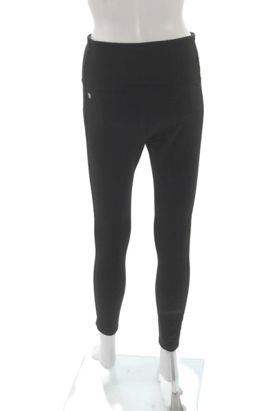 Zella Women Ankle Leggings Black Pull On Athleisure Size M