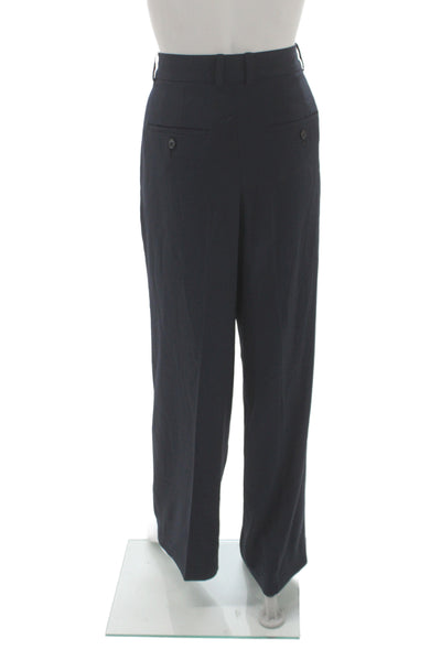 Babaton Aritzia Women Dress Pants Blue Triacetate Inseam 32 Size 10
