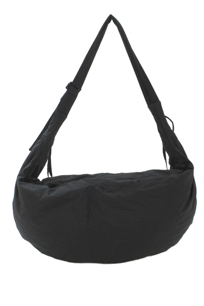 COS Unisex Adults Solid Adjustable Zip Up Crossbody Bag Black