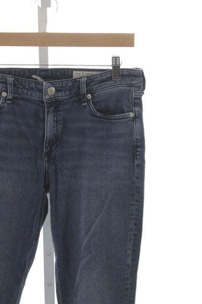 Rag & Bone Womens Ankle Jeans Blue Mid Rise Cotton Size 28
