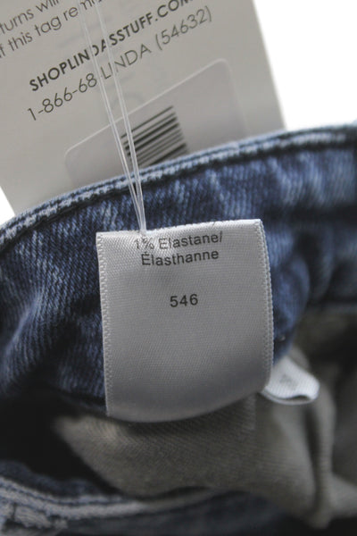 Rag & Bone Womens Ankle Jeans Blue Mid Rise Cotton Size 28