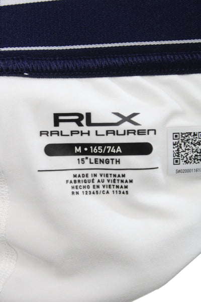 RLX Ralph Lauren Womens A-Line Skort White Mini Short Sleeve Athleisure Size M