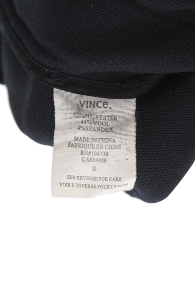 Vince Womens Ankle Pants Black Size 0