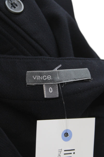 Vince Womens Ankle Pants Black Size 0