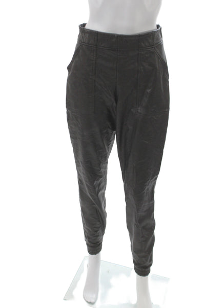 Spanx Womens Jogger Pants Black Pull On Inseam 30 Size M