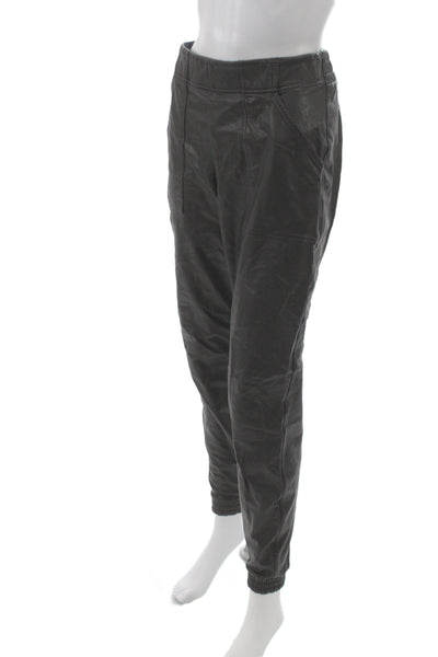 Spanx Womens Jogger Pants Black Pull On Inseam 30 Size M