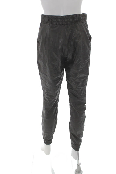 Spanx Womens Jogger Pants Black Pull On Inseam 30 Size M