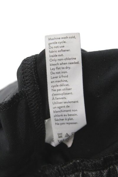 Spanx Womens Jogger Pants Black Pull On Inseam 30 Size M