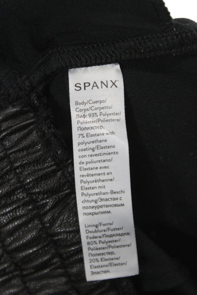 Spanx Womens Jogger Pants Black Pull On Inseam 30 Size M