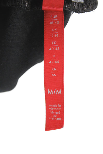 Spanx Womens Jogger Pants Black Pull On Inseam 30 Size M