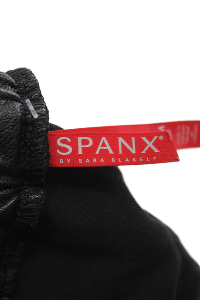 Spanx Womens Jogger Pants Black Pull On Inseam 30 Size M