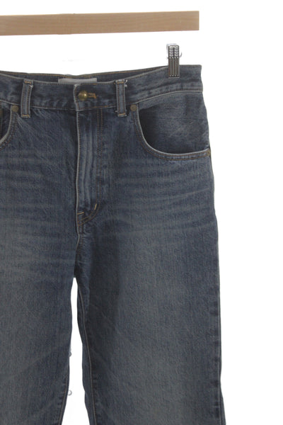 Alexa Chung for Madewell Women Blue High Rise Straight Jeans Size 26