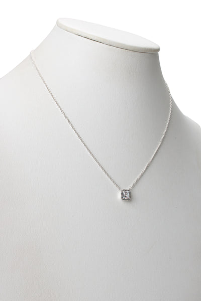 Pandora Womens 925 Silver Cubic Zirconia Halo Pendant Collier Necklace 17"