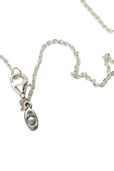 Pandora Womens 925 Silver Cubic Zirconia Halo Pendant Collier Necklace 17"