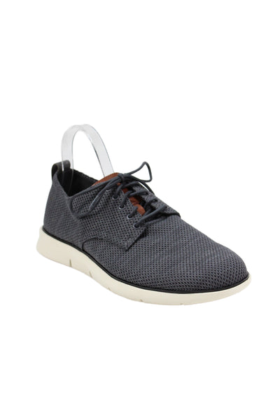 Cole Haan Mens Mesh Canvas Dress Sneakers Gray Size 9.5