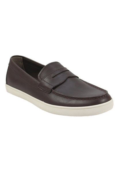 Cole Haan Mens Leather Slip On Loafer Shoes Brown Size 10