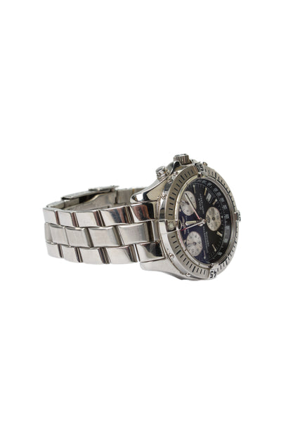 Breitling Mens Stainless Steel Colt A73350 Chronograph Quartz Watch 38mm