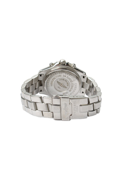 Breitling Mens Stainless Steel Colt A73350 Chronograph Quartz Watch 38mm