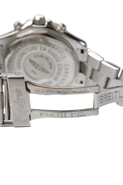 Breitling Mens Stainless Steel Colt A73350 Chronograph Quartz Watch 38mm