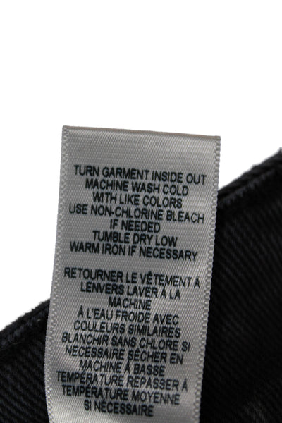 Good American Women Cut-Off Black Shorts Size 00