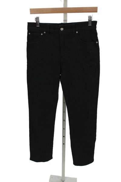 Madewell Women Black Straight Jeans Mid Rise Inseam 28 Size 27