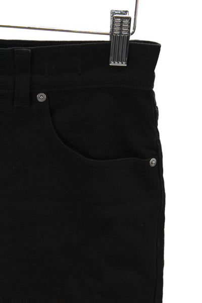 Madewell Women Black Straight Jeans Mid Rise Inseam 28 Size 27