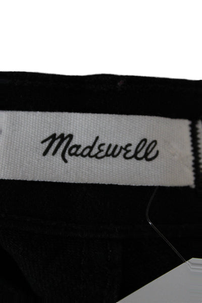 Madewell Women Black Straight Jeans Mid Rise Inseam 28 Size 27