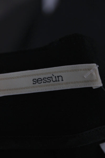 Sessun Womens Cropped Black Pants Size S