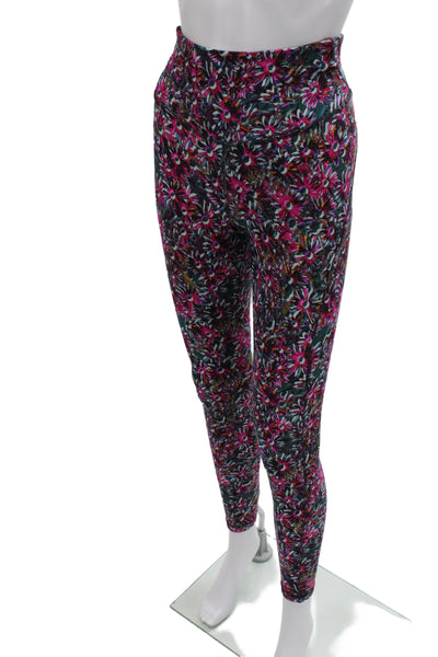 Lululemon Women Ankle Floral Multicolor Leggings Size 8