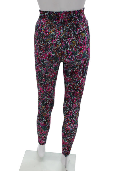 Lululemon Women Ankle Floral Multicolor Leggings Size 8