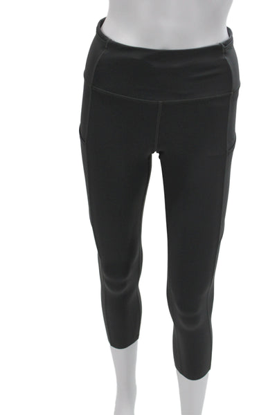 Lululemon Women Capri Leggings Black Athleisure Size 6