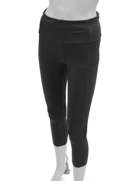 Lululemon Women Capri Leggings Black Athleisure Size 6